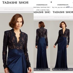 Brand new Tadashi Shoji Chapman gown - size 8.